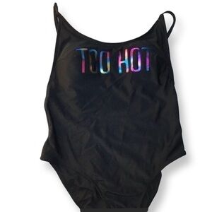 𝅺BLACK One Piece Swimsuit